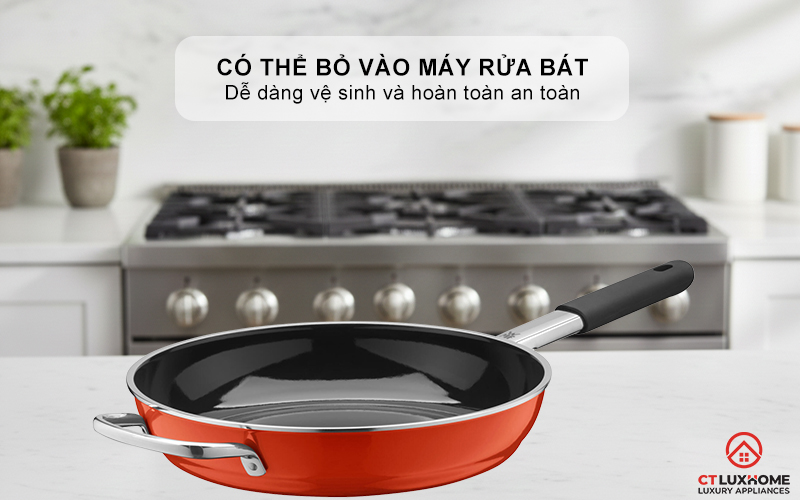 Dễ dàng vệ sinh, có thể bỏ vào máy rửa bát an toàn