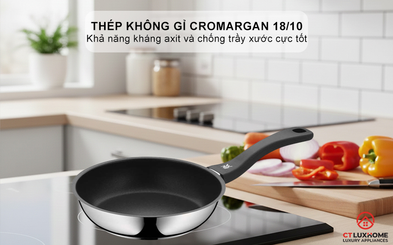 Chất liệu Cromargan chất lượng cao