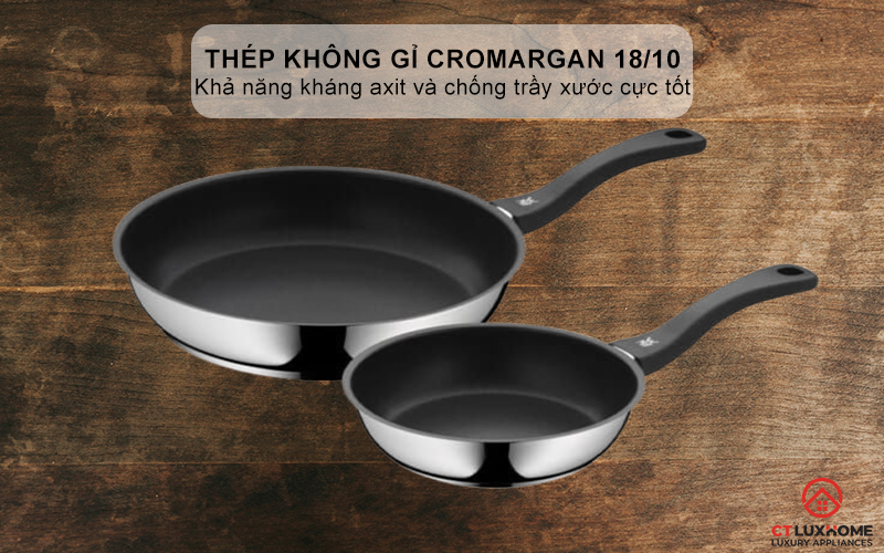 Chất liệu Cromargan chất lượng cao