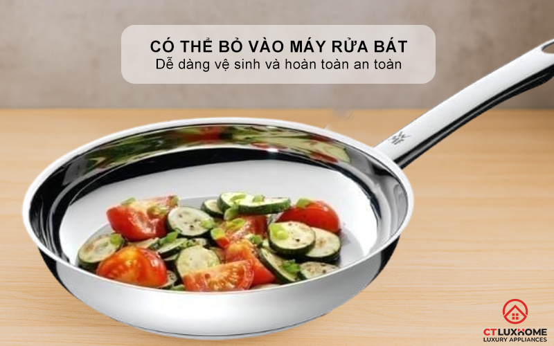 Dễ dàng vệ sinh, có thể bỏ vào máy rửa bát an toàn