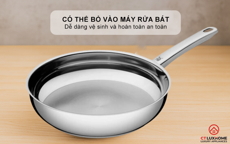 Dễ dàng vệ sinh, có thể bỏ vào máy rửa bát an toàn