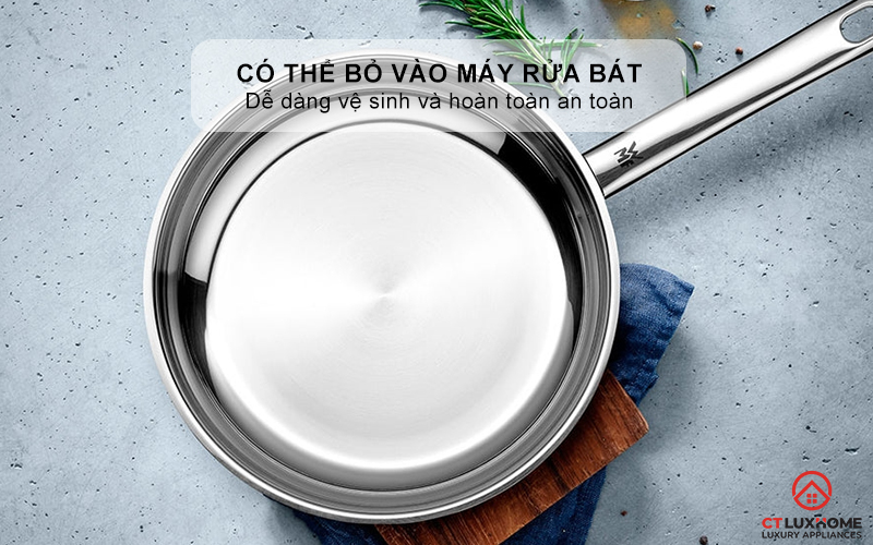 Dễ dàng vệ sinh, có thể bỏ vào máy rửa bát an toàn