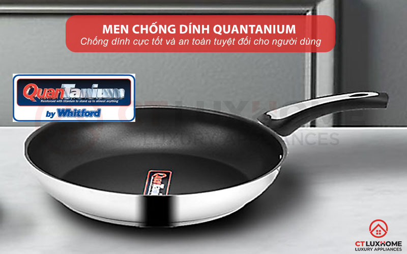 Men chống dính 3 lớp Quantanium siêu bền