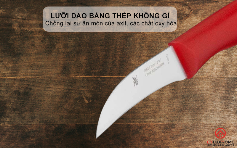 Lưỡi dao làm bằng thép không gỉ