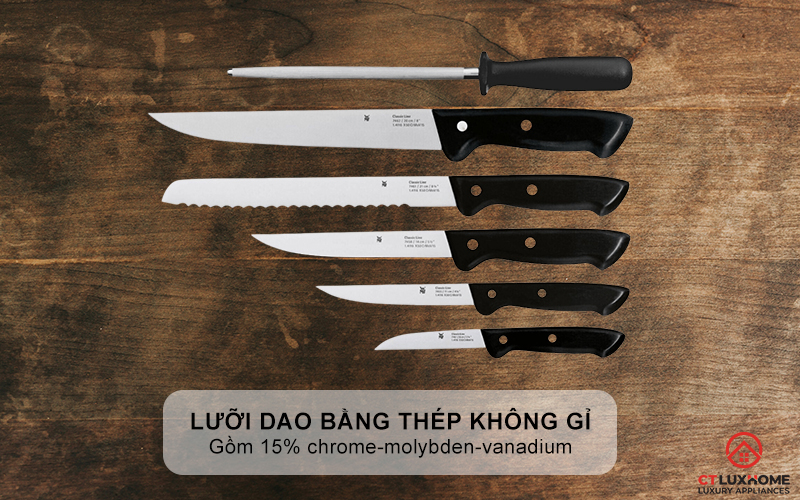 Chất liệu thép không gỉ cao cấp