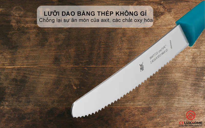 Lưỡi dao làm bằng thép không gỉ