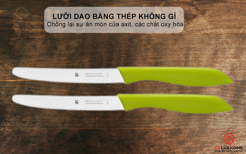 Lưỡi dao làm bằng thép không gỉ