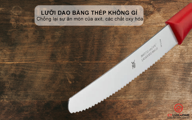 Lưỡi dao làm bằng thép không gỉ 