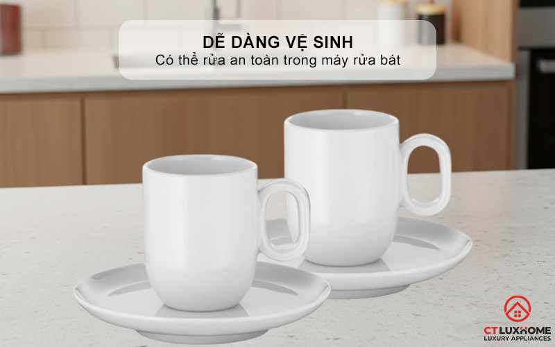 Dễ dàng vệ sinh