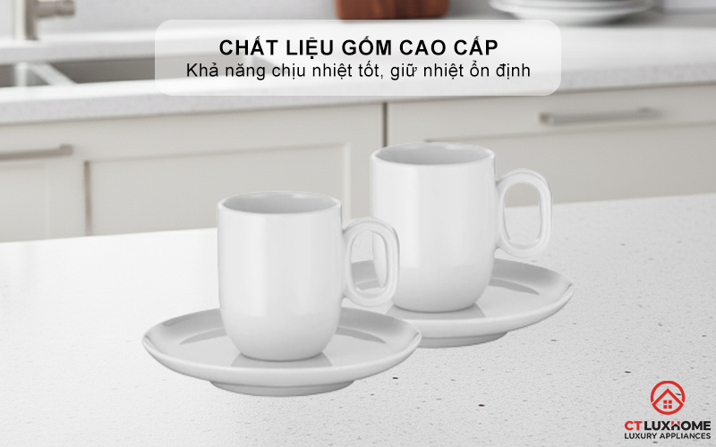 Chất liệu gốm cao cấp