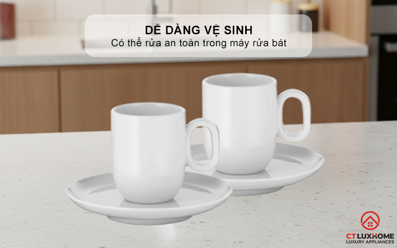 Dễ dàng vệ sinh