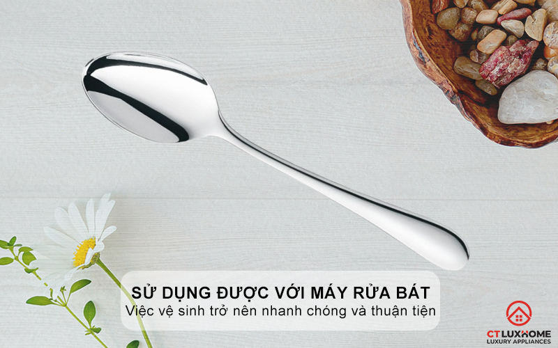 Sử dụng được với máy rửa bát