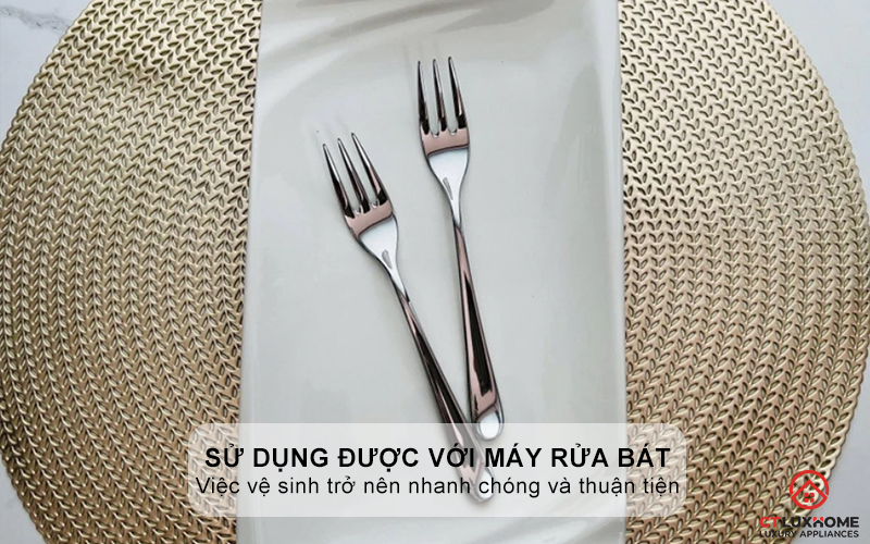 Sử dụng được với máy rửa bát