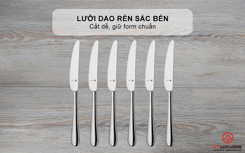 Lưỡi dao rèn sắc bén - Cắt dễ, giữ form chuẩn