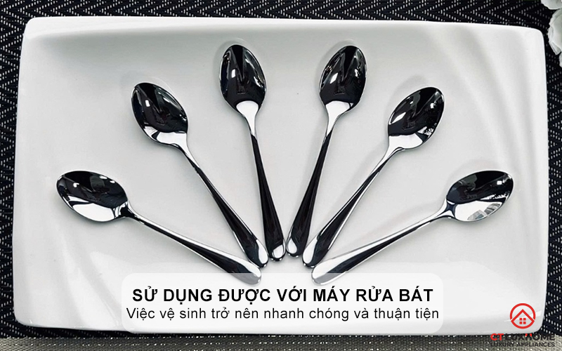 Sử dụng được với máy rửa bát
