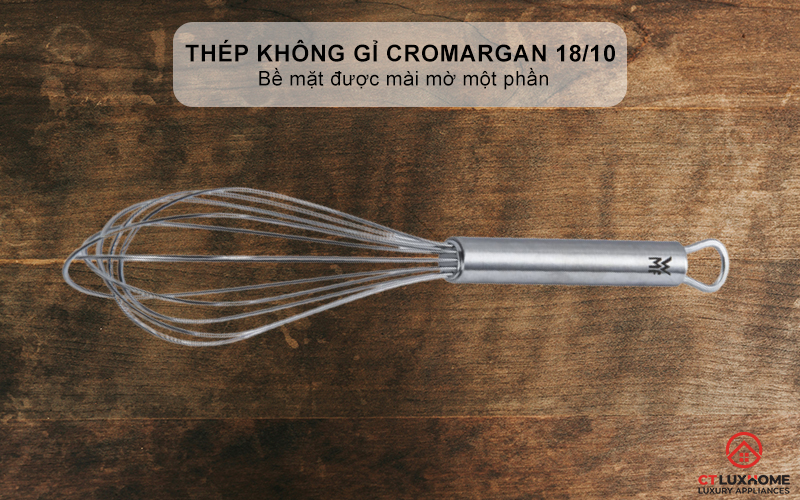 Chất liệu: Thép không gỉ Cromargan 18/10