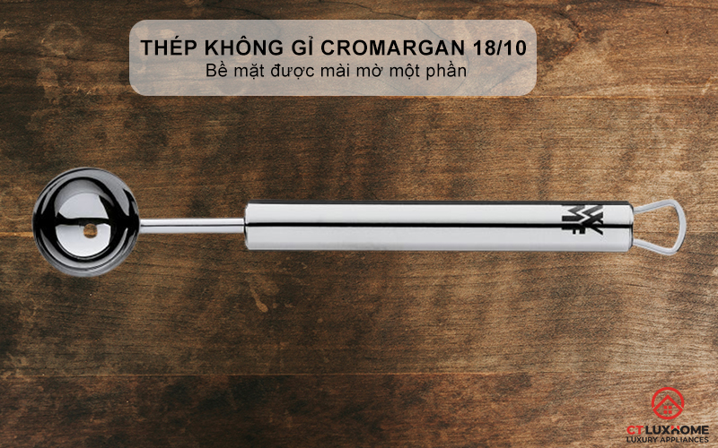 Chất liệu: Thép không gỉ Cromargan 18/10