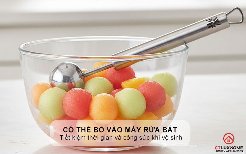 Có thể bỏ vào máy rửa bát an toàn