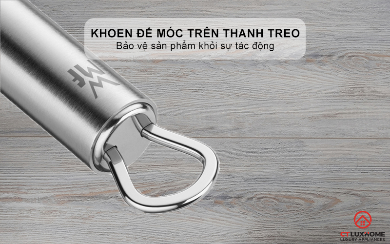 Khoen thực tế để lưu trữ trên thanh treo có móc