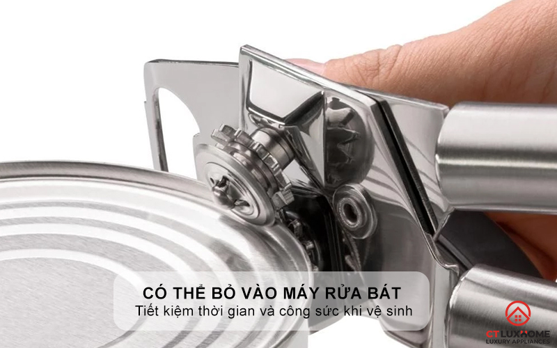 Có thể bỏ vào máy rửa bát an toàn