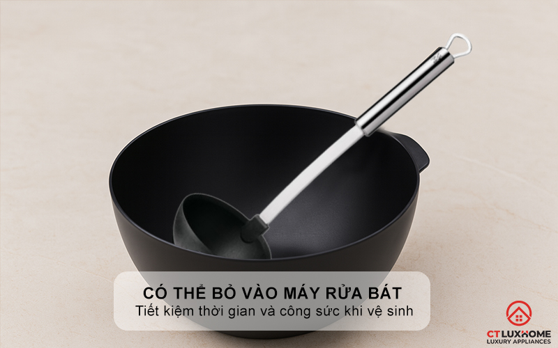 Có thể bỏ vào máy rửa bát an toàn