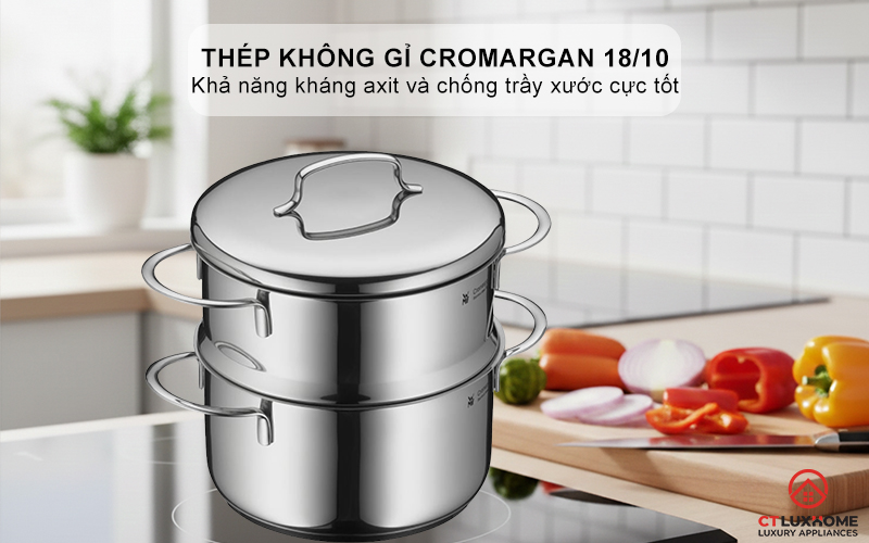 Chất liệu Cromargan chất lượng cao