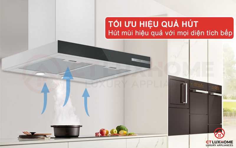 MÁY HÚT MÙI GẮN TƯỜNG BOSCH DWB67BK61T SERIE 4 NGANG 60CM 6