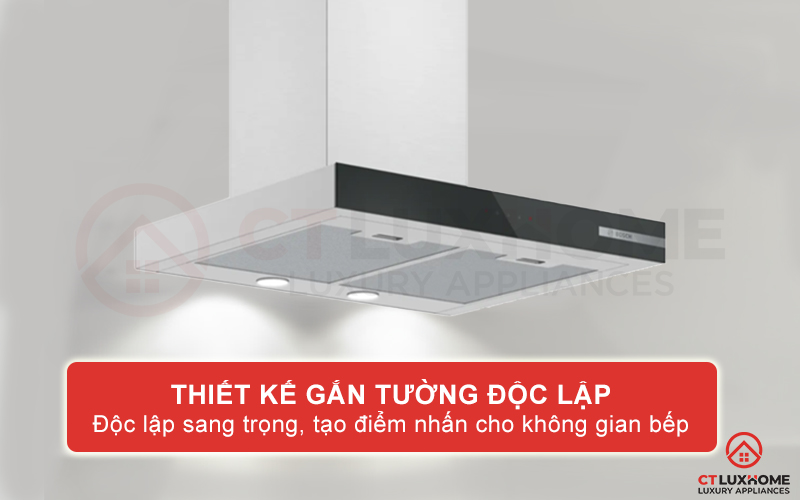 MÁY HÚT MÙI GẮN TƯỜNG BOSCH DWB67BK61T SERIE 4 NGANG 60CM 1