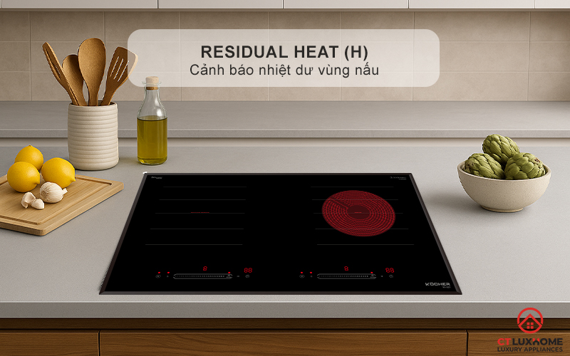 BẾP ĐIỆN TỪ 2 VÙNG NẤU KOCHER EI-221 EI221 9