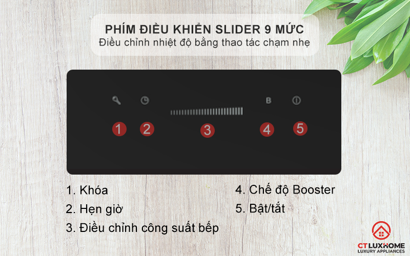 BẾP TỪ 2 VÙNG NẤU ÂM BÀN ELBA ELIO 71 00 MÀU ĐEN 4600W ELIO7100 7