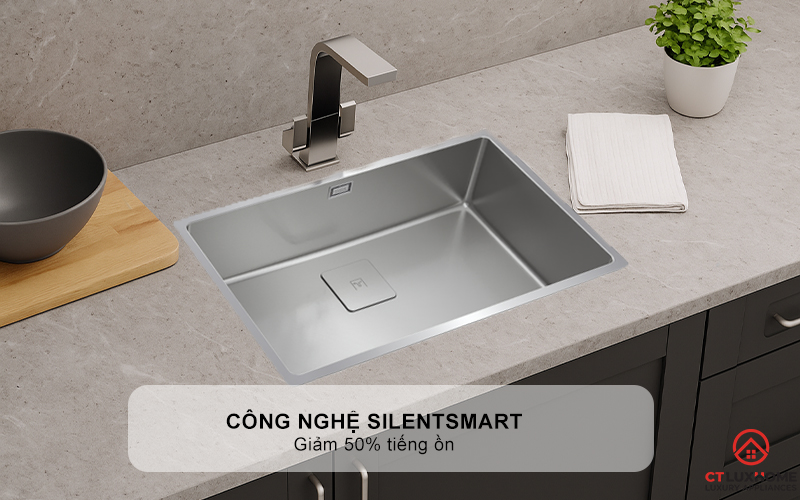 CHẬU RỬA BÁT INOX TEKA 1 HỐC RỬA FLEXLINEA RS15 50.40 PURECLEAN FLEXLINEARS155040PURECLEAN 5