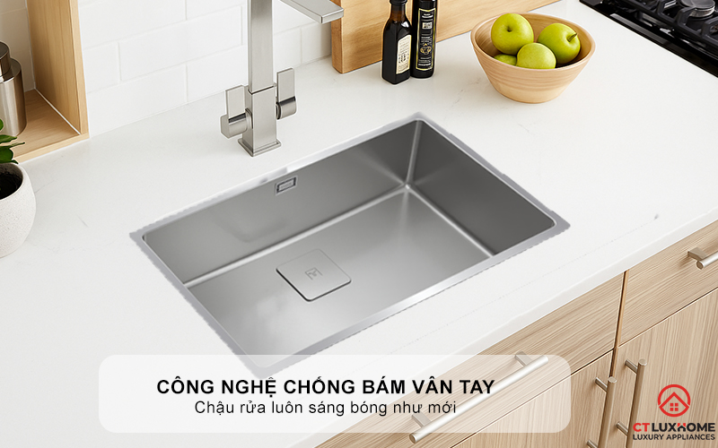 CHẬU RỬA BÁT INOX TEKA 1 HỐC RỬA FLEXLINEA RS15 50.40 PURECLEAN FLEXLINEARS155040PURECLEAN 6