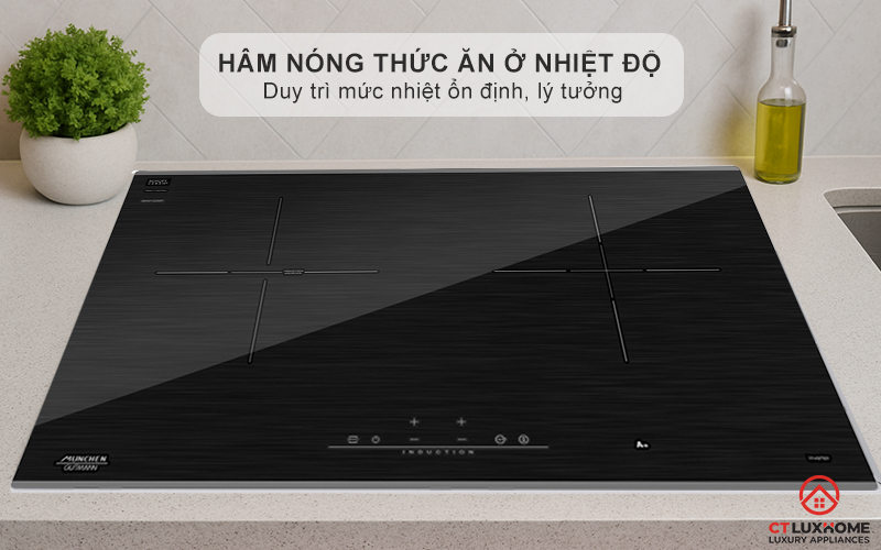 BẾP TỪ 2 VÙNG NẤU MUNCHEN GM2285 plus GM2285plus 7