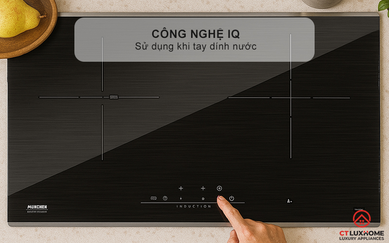 BẾP TỪ 2 VÙNG NẤU MUNCHEN GM2285 plus GM2285plus 9
