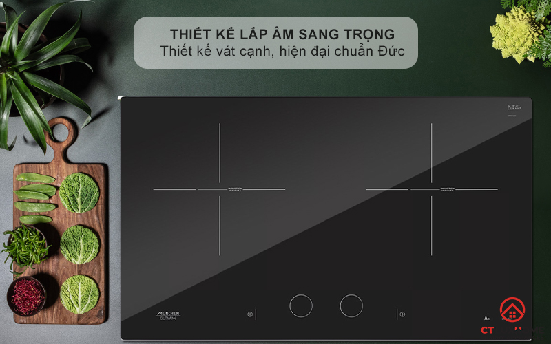 BẾP TỪ 2 VÙNG NẤU MUNCHEN GM292IN 3400W 1