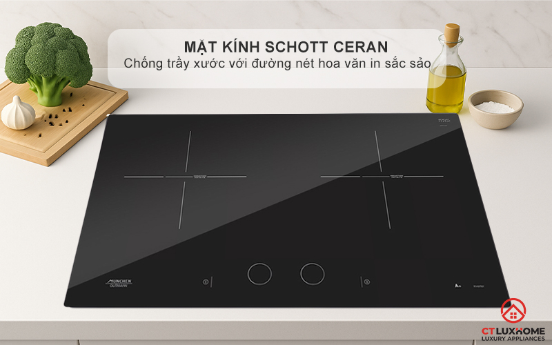 BẾP TỪ 2 VÙNG NẤU MUNCHEN GM292IN 3400W 3