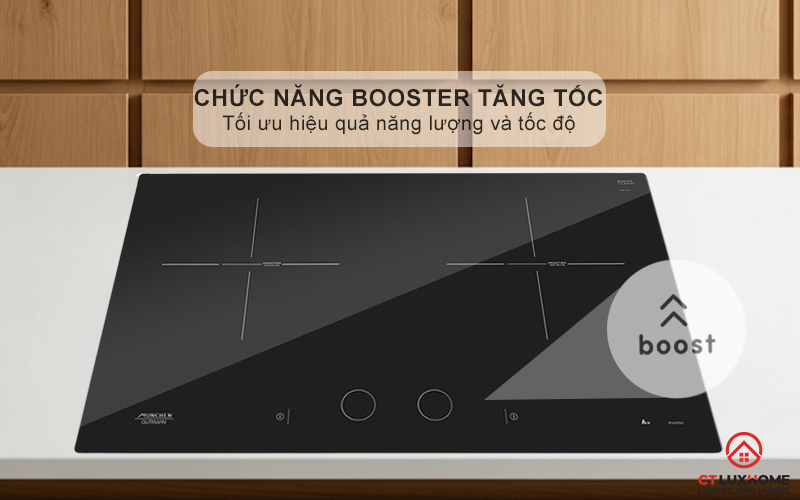 BẾP TỪ 2 VÙNG NẤU MUNCHEN GM292IN 3400W 4