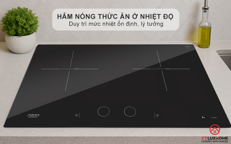 BẾP TỪ 2 VÙNG NẤU MUNCHEN GM292IN 3400W 7