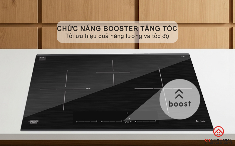 BẾP TỪ 3 VÙNG NẤU MUNCHEN GM3585SA 7400W 4