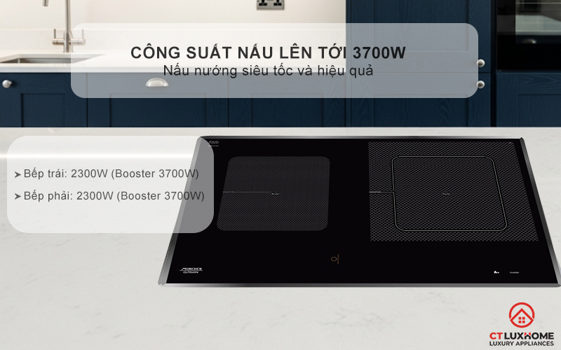 BẾP TỪ 2 VÙNG NẤU MUNCHEN GM8226 2