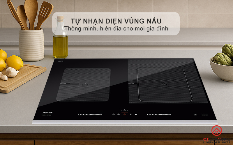 BẾP TỪ 2 VÙNG NẤU MUNCHEN GM8925 3700W 6