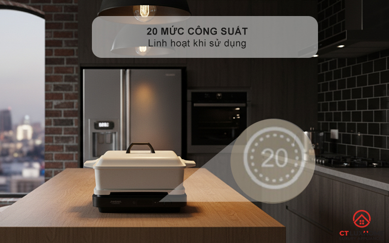 BẾP TỪ ĐA NĂNG GMC850 (Bộ 4 món) GMC850Bộ4món 7