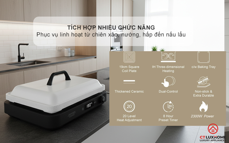 BẾP TỪ ĐA NĂNG GMC850 (BỘ 3 MÓN) 3