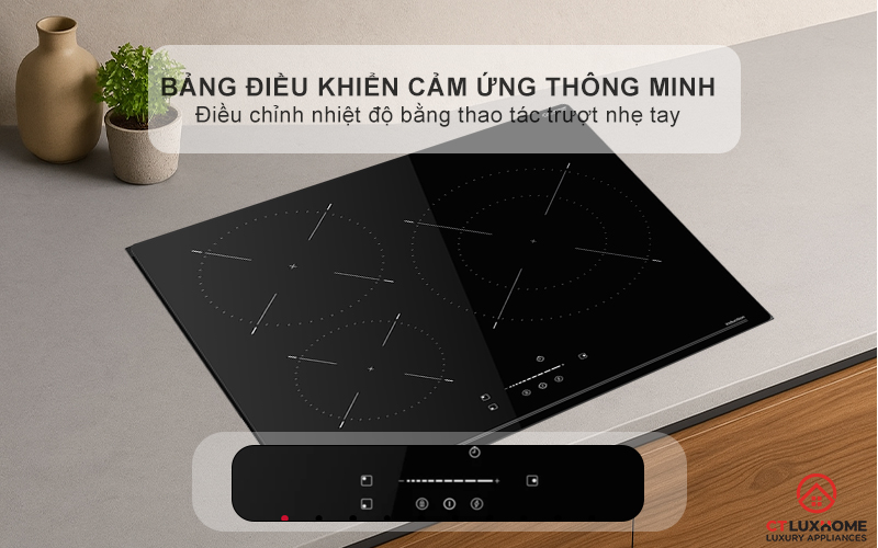 BẾP TỪ 3 VÙNG NẤU IBC 63110 SSM BK IBC63110SSMBK 4