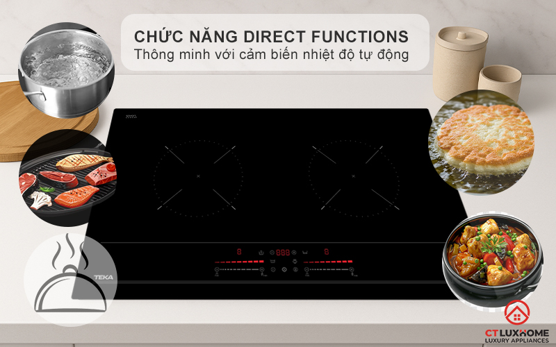 BẾP TỪ 2 VÙNG NẤU TEKA IBC 7322 S IBC7322S 5