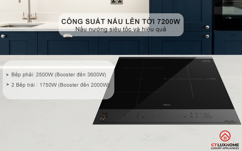 BẾP TỪ 3 VÙNG NẤU TEKA IBF 63-VGOGH FST BV IBF63VGOGHFSTBV 3