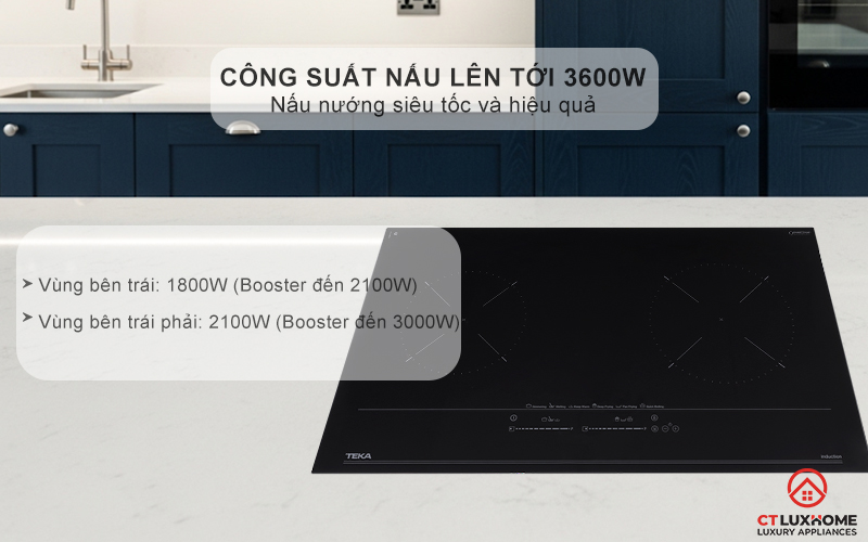 BẾP TỪ 2 VÙNG NẤU TEKA IZC 72610 MST BK IZC72610MSTBK 3