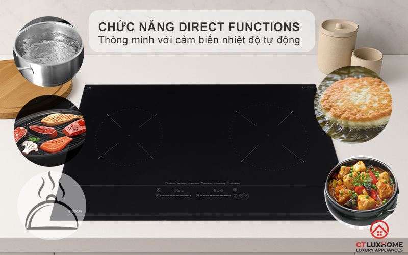 BẾP TỪ 2 VÙNG NẤU TEKA IZC 72610 MST BK IZC72610MSTBK 5