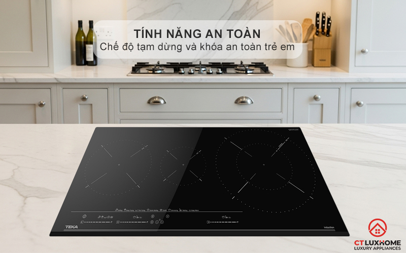 BẾP TỪ 3 VÙNG NẤU TEKA IZC 83620 MST BK  IZC83620MSTBK 9