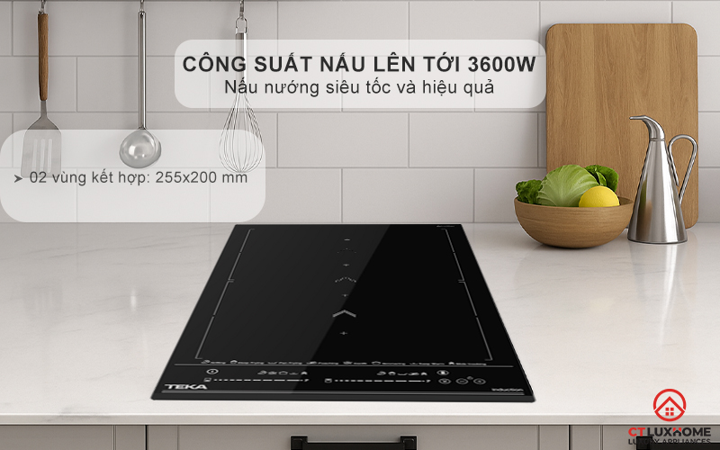 BẾP TỪ DOMINO 2 VÙNG NẤU TEKA IZS 34700 MST IZS34700MST 3